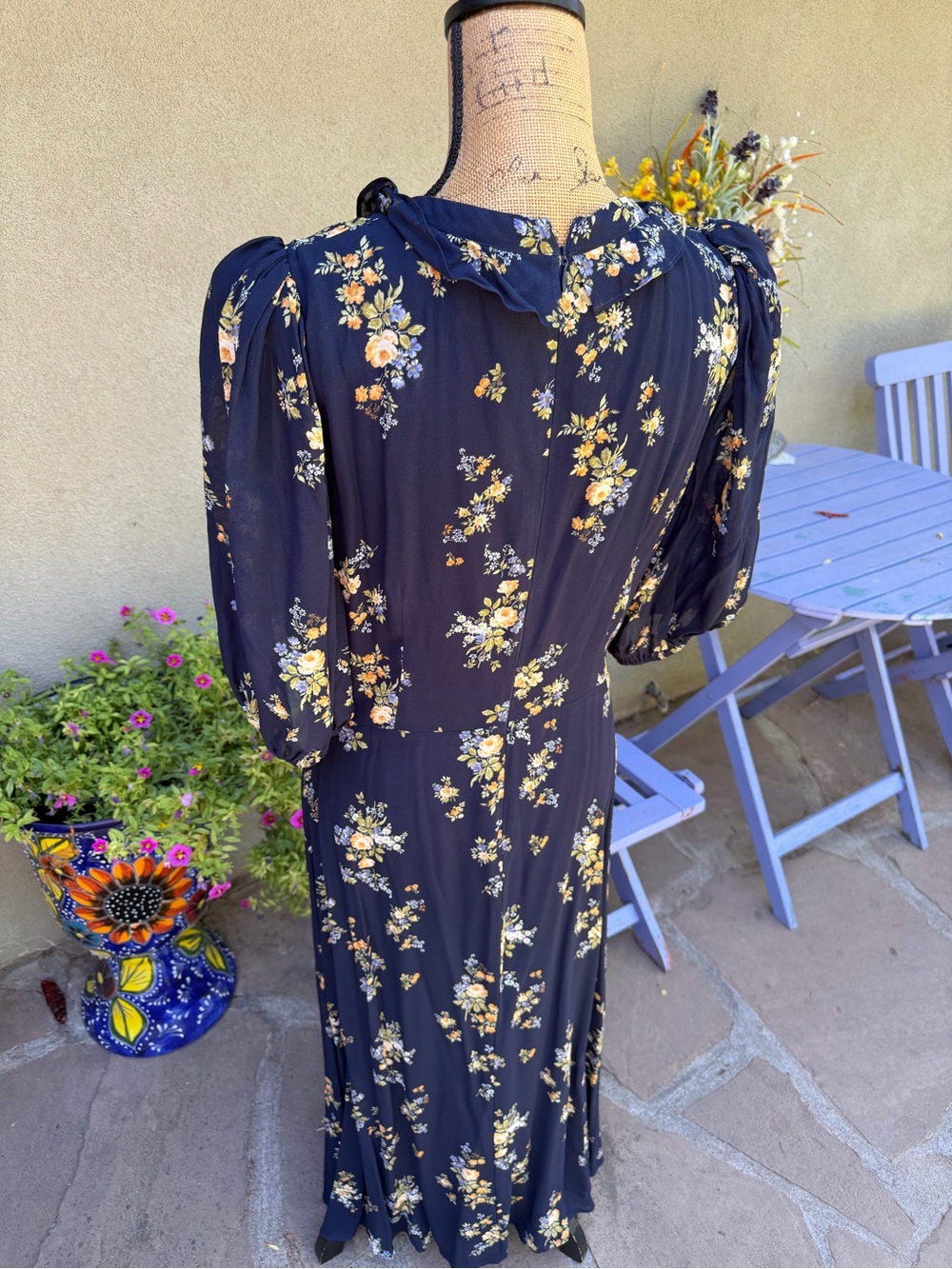 Reformation Brook Vittoria Floral Midi Dress - Picture 14 of 17
